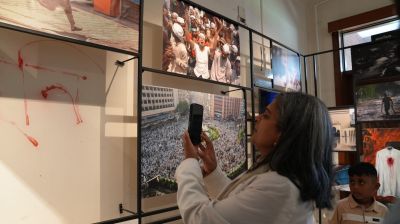 UK Labour MP Rupa Huq visits July Uprising Memorial Museum