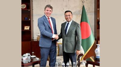 Humaiun seeks Swedish support to sustain Rohingya focus