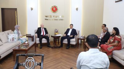 Algerian envoy meets Home Minister Salahuddin Ahmed