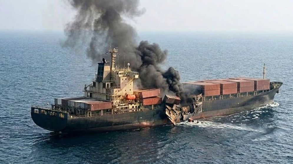 Attack on oil tanker at Hormuz leaves 12 injured: India