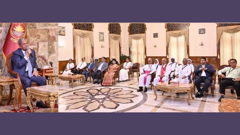 President for ensuring rights of Christian community to build harmonious Bangladesh