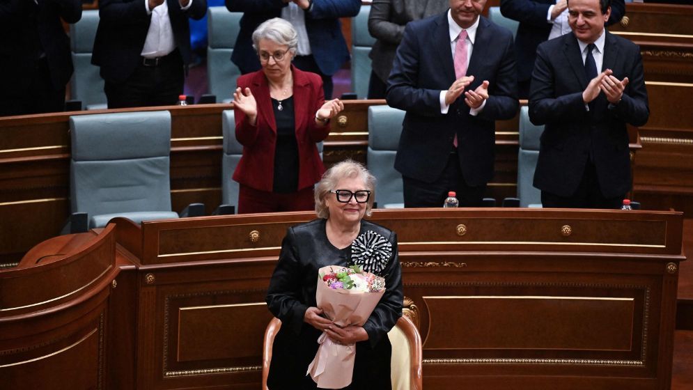 Kosovo elects Justina Shiroka-Pula as new president