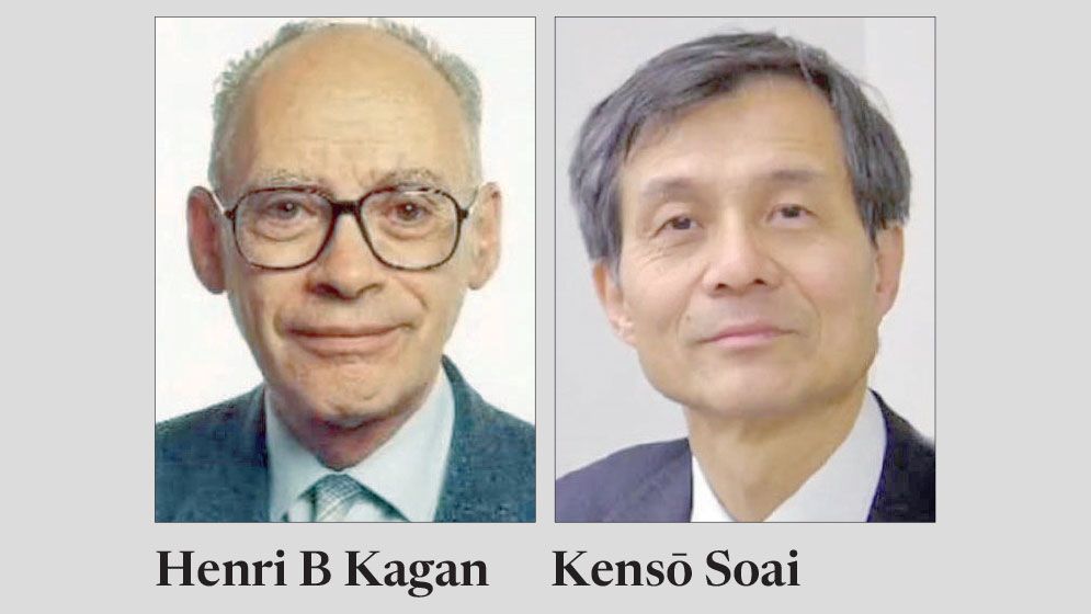 French-Japanese duo gets Chemistry Nobelfor unraveling mirror image mystery