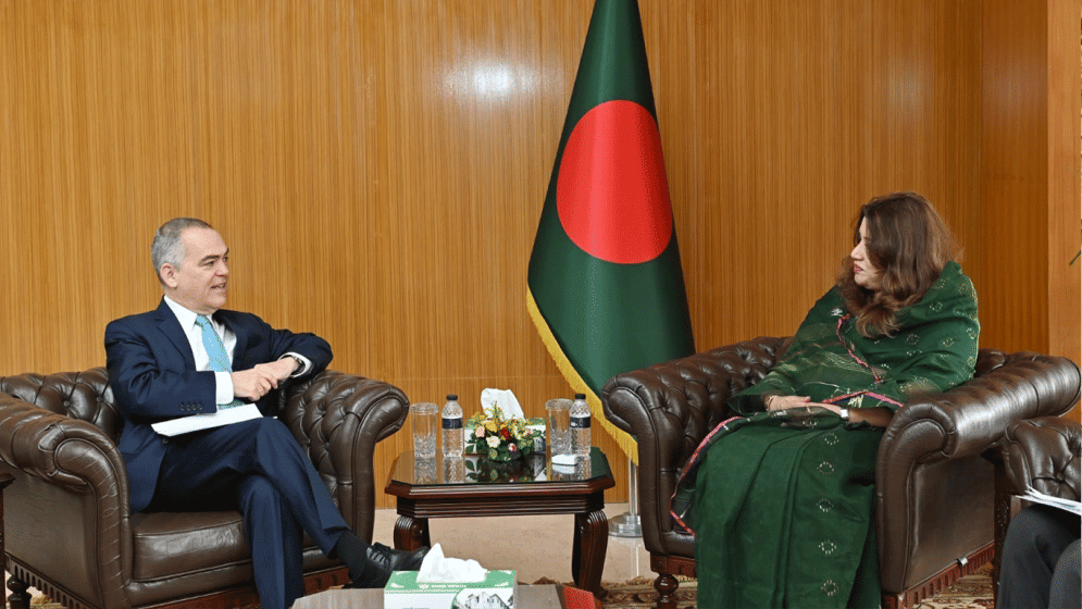 Shama, US chargé d'affaires discuss bilateral issues