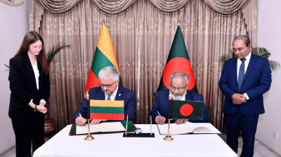 Bangladesh, Lithuania vow to stronger cooperation in trade, investment