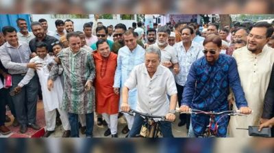 Bangladesh's first dedicated cycling track opens in Chattogram