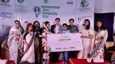Chess competition held at DU to mark World Mental Health Day