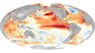 El Nino may bring heat, rainfall shifts