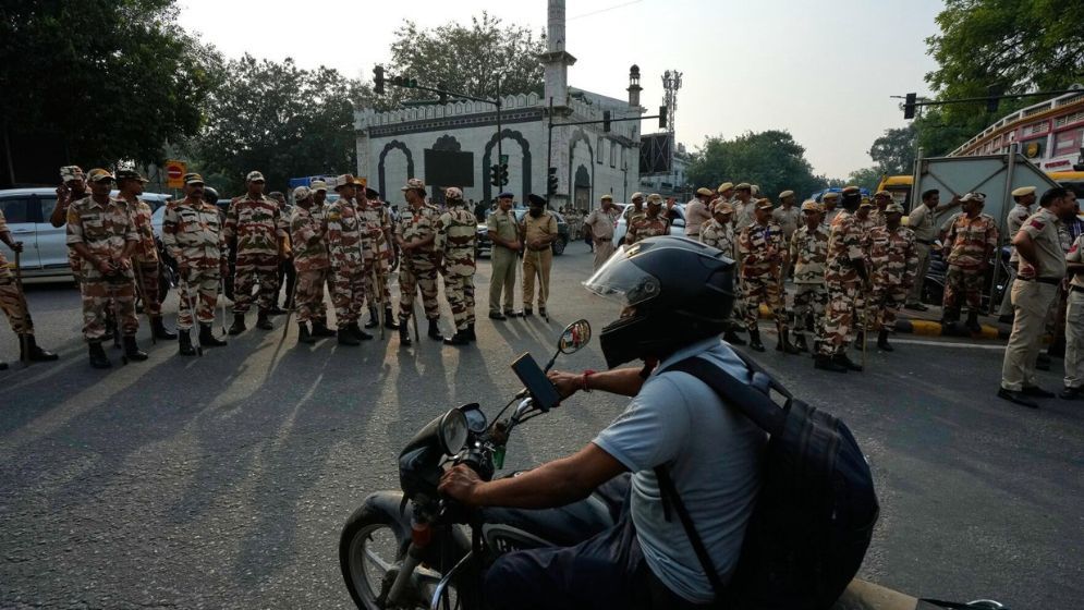 India deploys police, restricts transport ahead of major protest