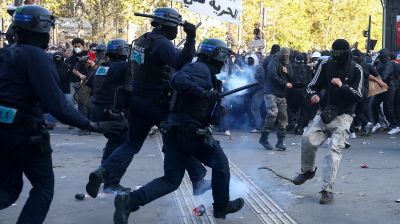 French policing under scrutiny as student protest injuries mount