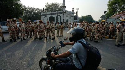 India deploys police, restricts transport ahead of major protest