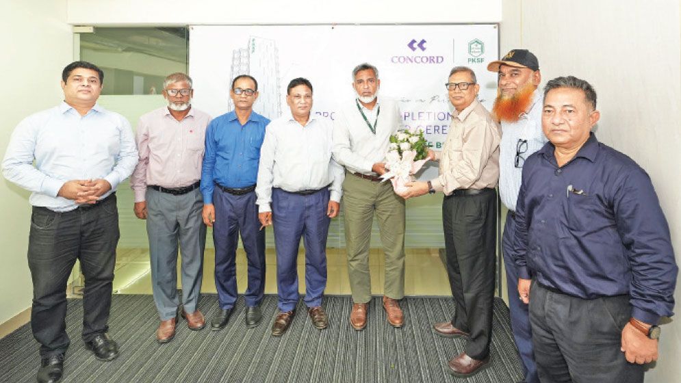 Concord hands over PKSF Bhaban 2