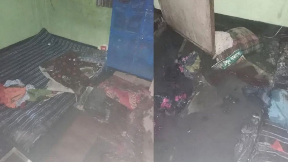 Gas explosion burns four members of a family in Narayanganj