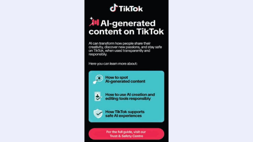 TikTok amps up AI safety measures
