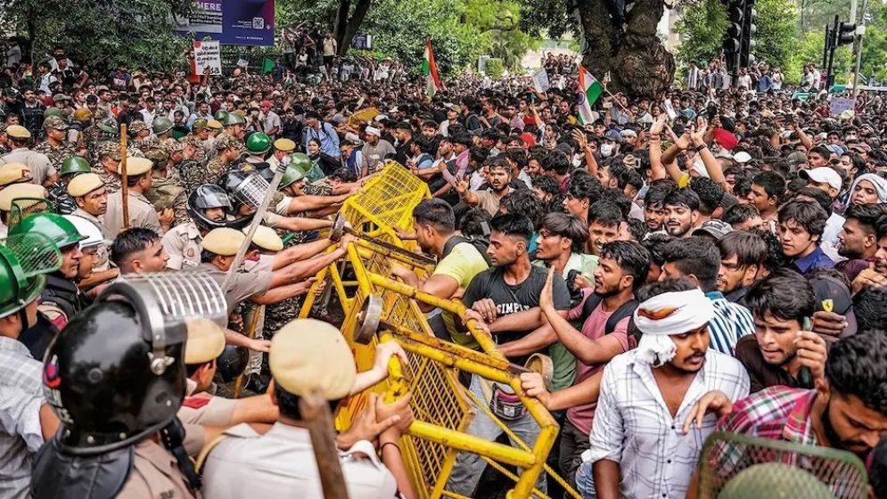 Delhi police ban protests at flagship site ‘Jantar Mantar’