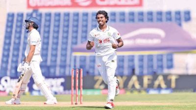 Hasan’s hat-trick puts Tigers in driving seat