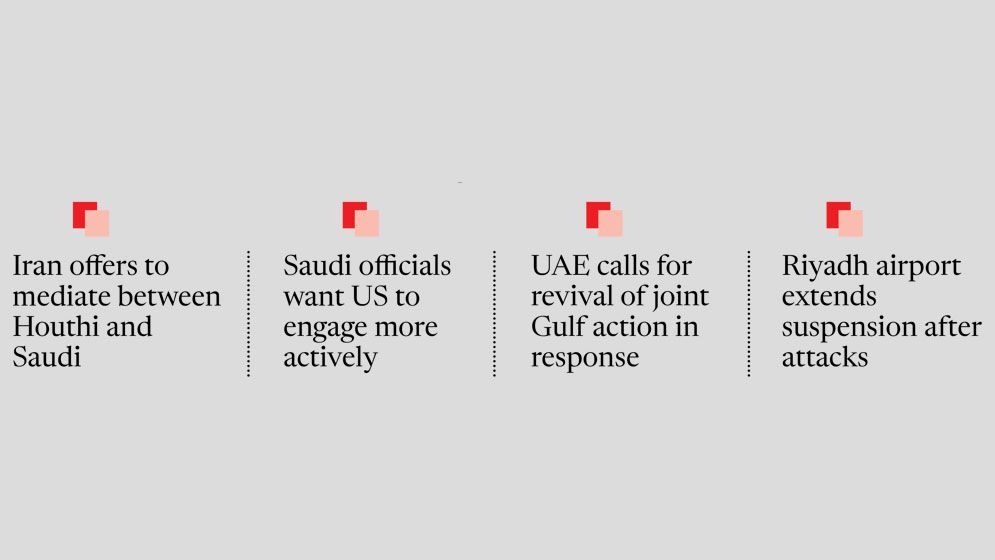 Houthis keep striking Riyadh