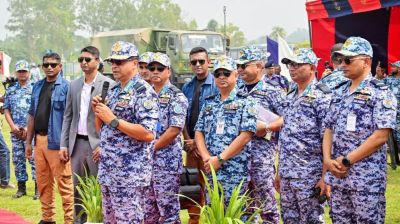 BAF chief witnesses successful FM-90 live missile firing drill