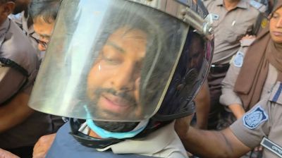 Ayash, Rimi sent to jail in Rabindranath graffiti defacement case