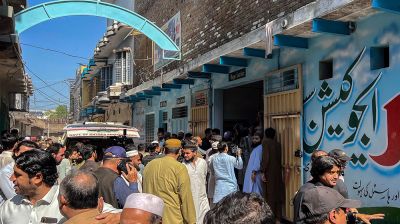 Pakistan school roof collapse kills 28, injures dozens