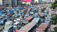 RMG workers leave Uttara road, traffic returns to normal