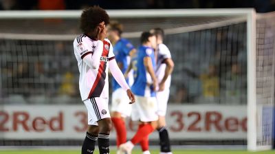 Hamza sees controversial red card