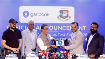 Garibook becomes BCB’s first transport partner with Tk25 lakh deal