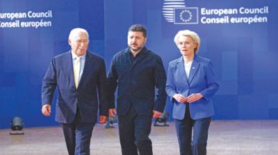 EU leaders rally around Zelenskiy as Trump calls Ukrainian strikes on Russia a ‘disgrace’
