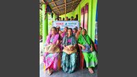 Bashundhara Shuvosangho distributes food aid to 15 families in Shibganj