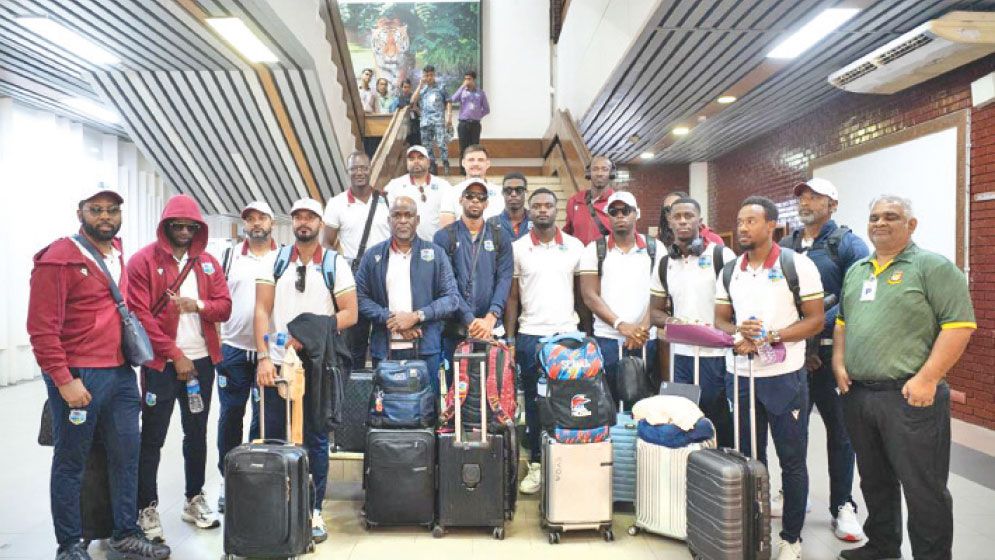 West Indies reach Dhaka as Springer replaces Paul