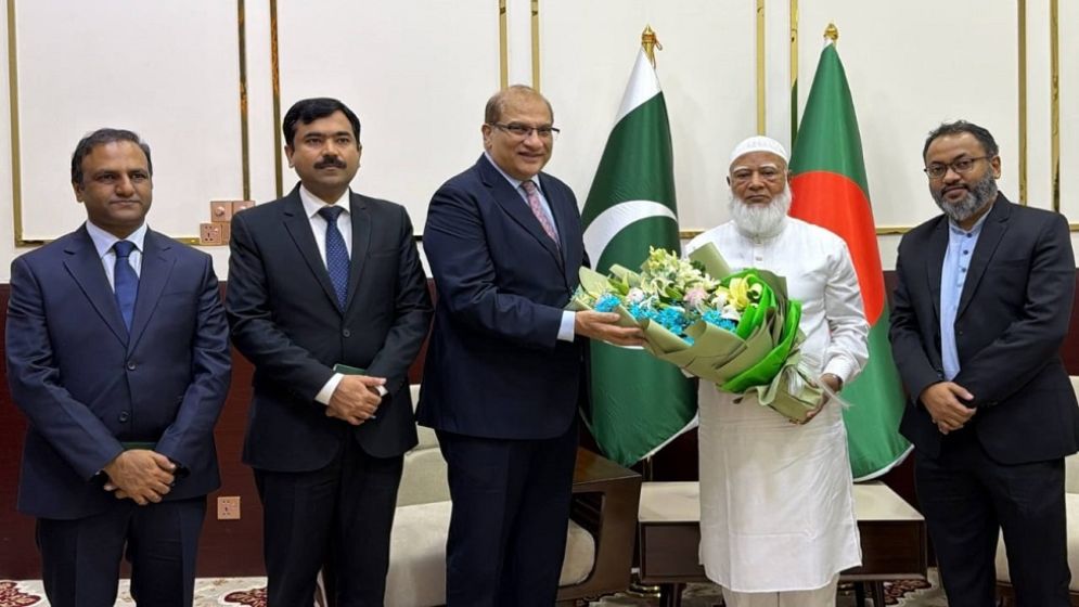 Pakistan envoy meets Bangladesh opposition leader Shafiqur Rahman