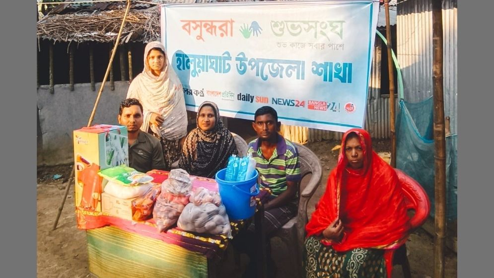 Haluaghat family gets support to start mobile tea stall