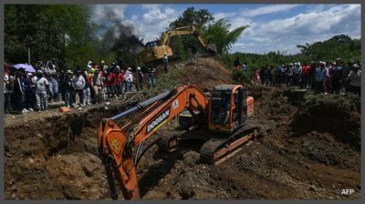 Landslide at illegal gold mine in Colombia kills 14