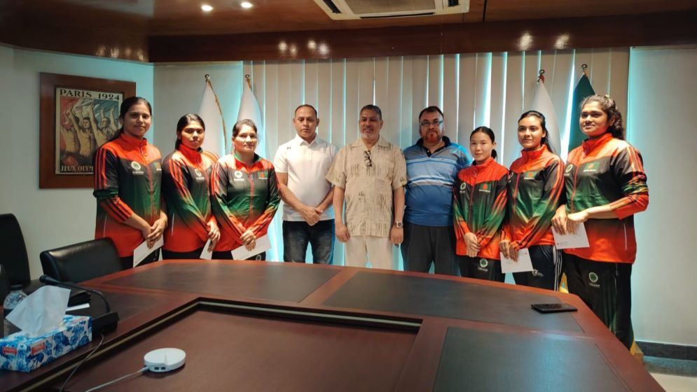 BOA rewards Kabaddi Women for bronze