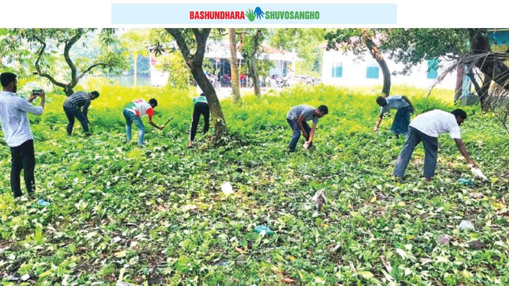 Cleanliness drive held in Bhola to combat dengue