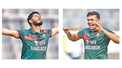 Taskin, Tanzid reach career-high ranking
