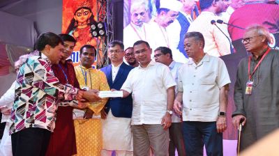 Tarique Rahman’s prudence makes Durga Puja festive