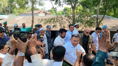 PM reaches Khulna’s Dacope after aerial inspection of Sundarbans