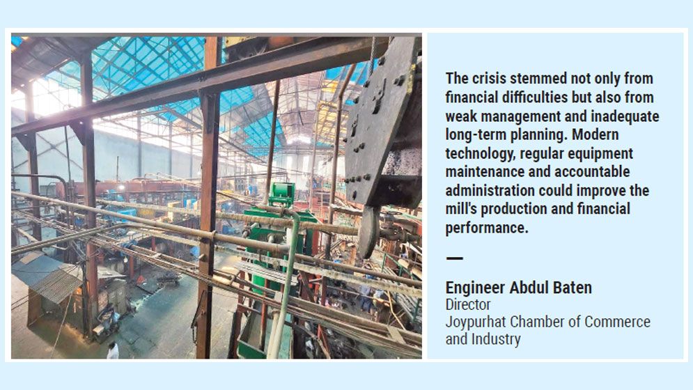 Joypurhat Sugar Mill reels from mismanagement, mounting losses