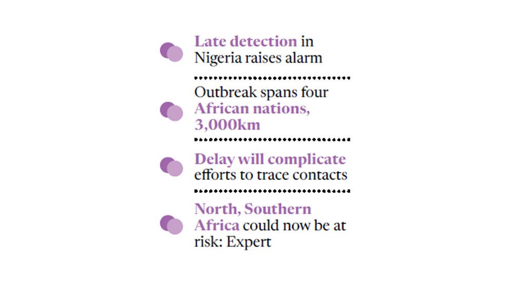 Ebola spreads across Africa