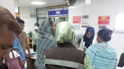 Ex-minister Dipu Moni undergoes medical check-up at DMCH