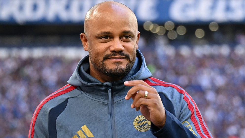 Bayern Munich coach Kompany in hospital after collapsing