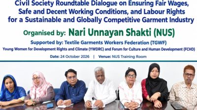 Experts, workers demand fair wages, occupational safety for building competitive RMG sector