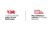10 killed in five road accidents across country