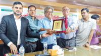 Daily Sun’s Shamim Chowdhury honoured for sports journalism