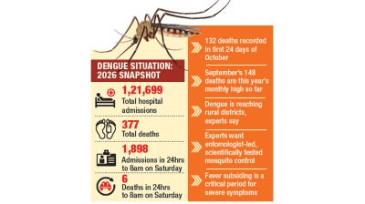 Dengue spreads to villages as death toll hits 377