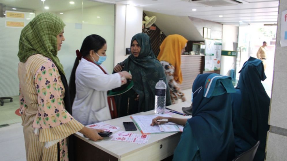 Aalok holds two-day breast cancer awareness camp