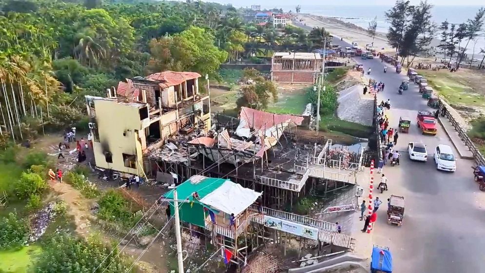 All 10 bodies in Cox’s Bazar resort blaze identified through DNA