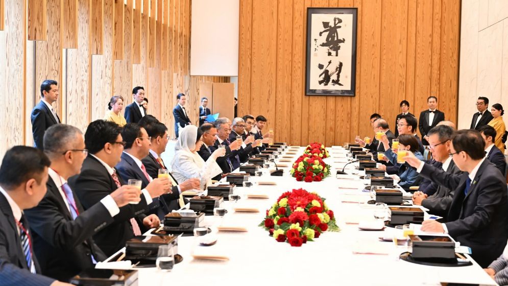 Tarique Rahman joins luncheon hosted by Japanese PM