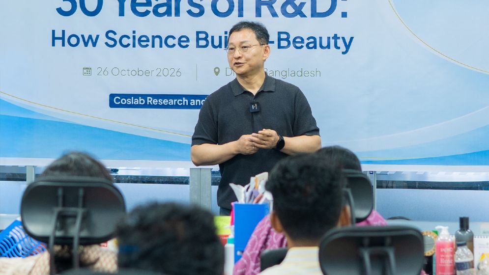 South Korean expert sees global potential for Bangladeshi beauty products